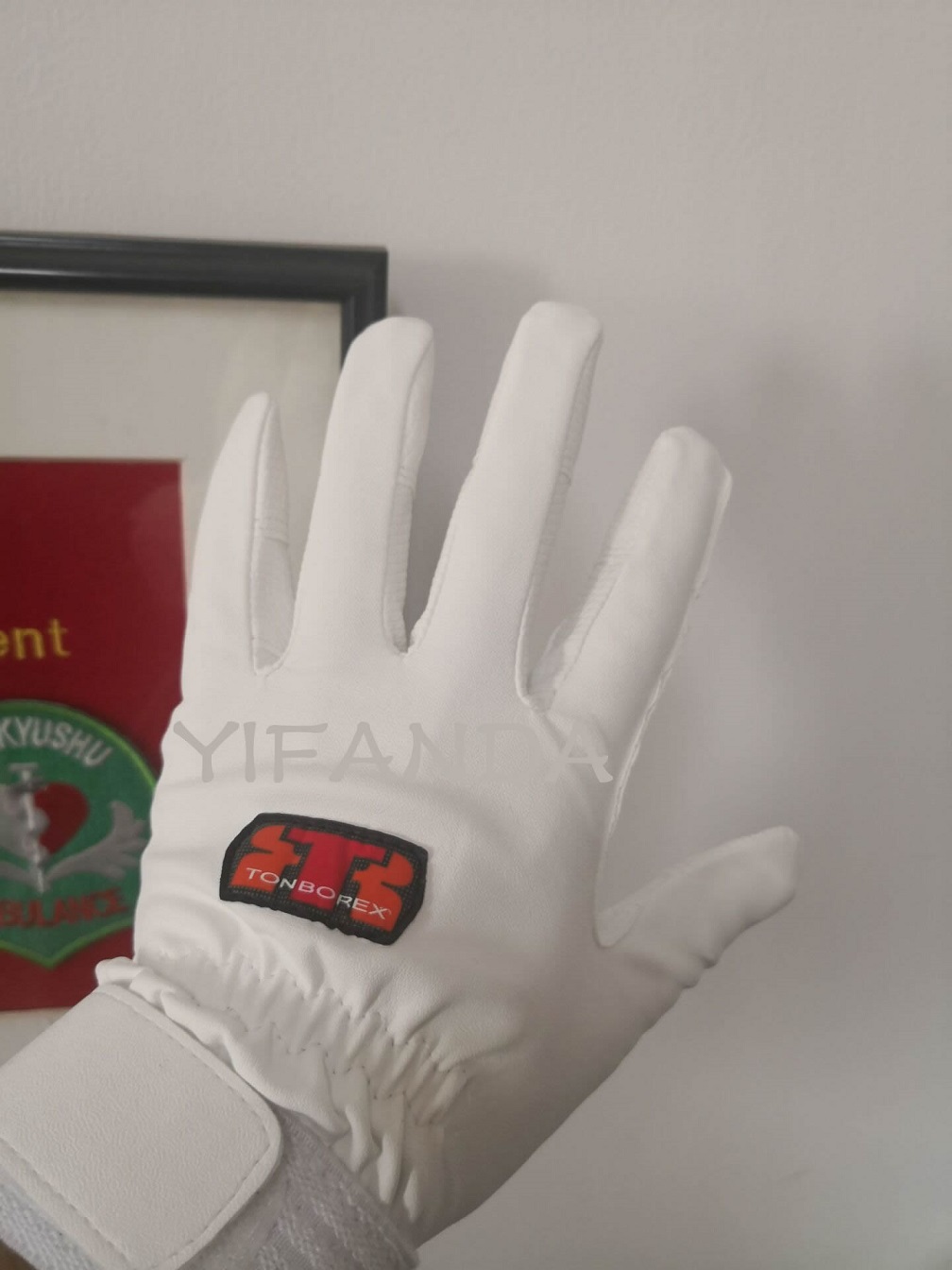 日本TONBO紅蜻蜓E-831W攀爬專用手套,消防救援手套