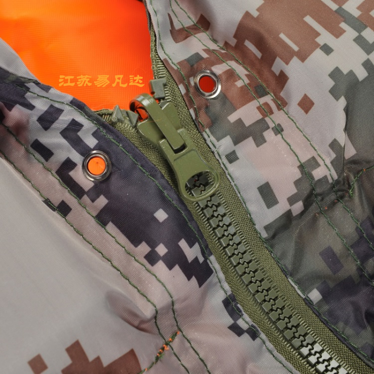軍訓專用救生衣,雙面穿迷彩便攜可拆卸87式游泳救生衣