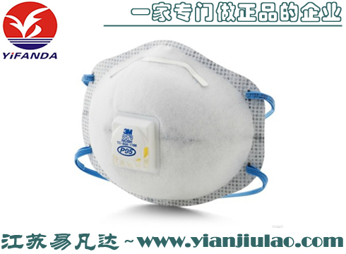 3M 8576酸性氣體異味及顆粒物防護(hù)口罩