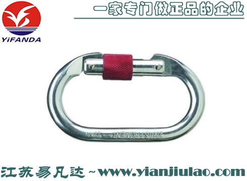  代爾塔 508002鋼制O型鉤17mm,DELTAPLUS連接器件