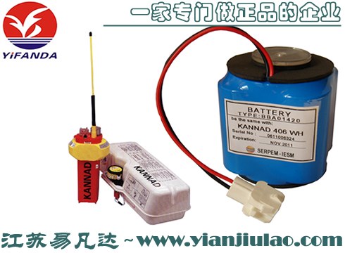 BBA01420應(yīng)急示位標(biāo)電池,法國(guó)KANNAD 406WH應(yīng)急無線電示位標(biāo)電池
