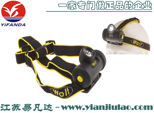 英國Wolf狼牌HT-650黑色LED頭燈,節(jié)能防爆燈IMPA330620