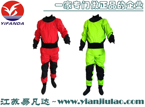 干式水面救援服,防寒救援潛水服,皮劃艇漂流服