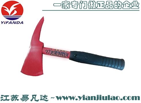 船用絕緣消防腰斧,后部全包塑手斧