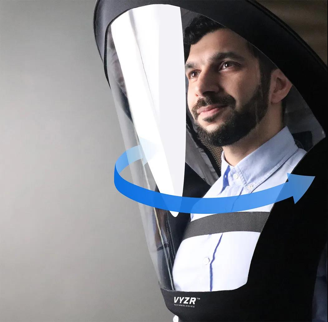 BioVYZR 1.0空氣凈化器你愿意戴著逛街嗎？過(guò)濾裝置保護(hù)性極好